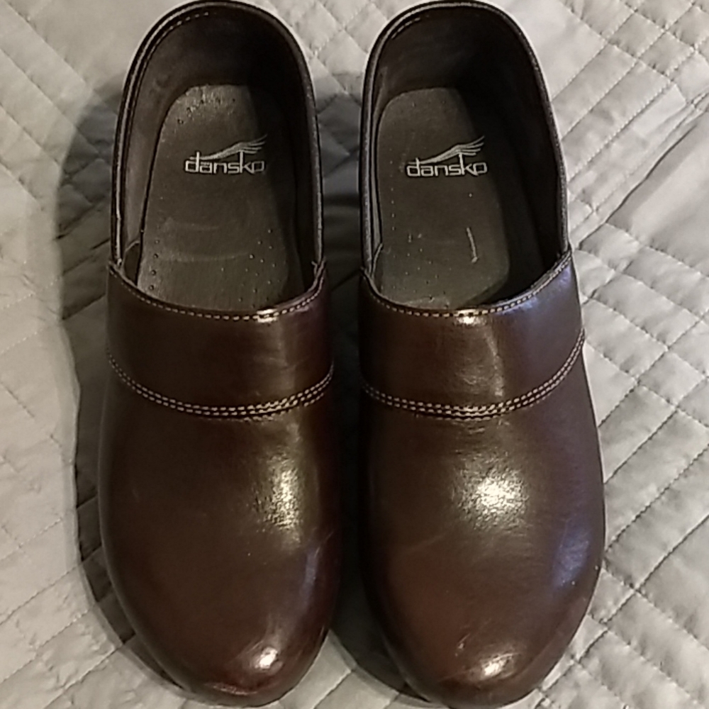 COPY - Dansko leather clogs